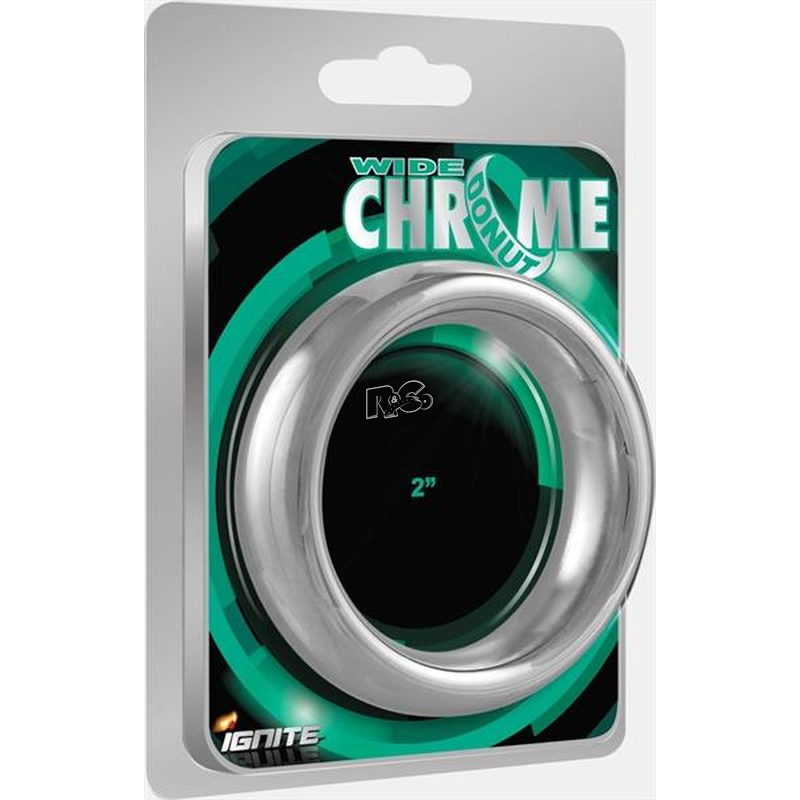 Ignite "Chrome  Donut" Cock Ring 2"