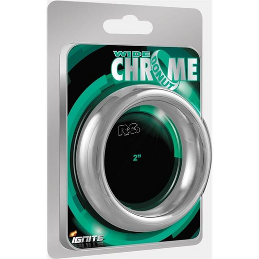 Ignite "Chrome  Donut" Cock Ring 2"