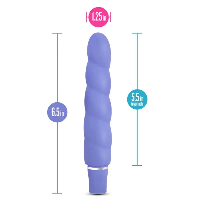 Luxe "Anastasia" Vibrator -Periwinkle