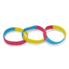 ''Pansexual'' Pride -Silicone Bracelet